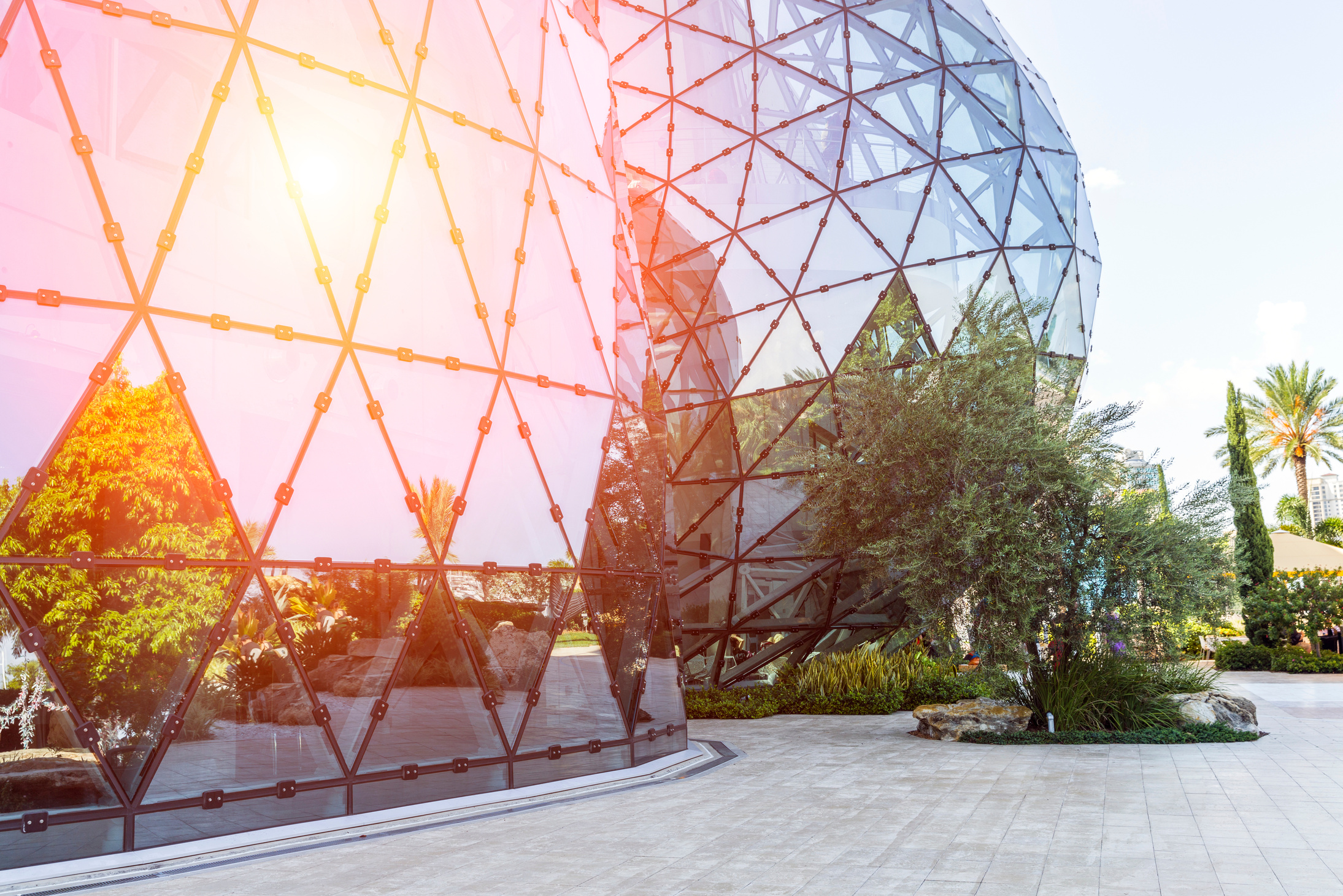 ST. PETERSBURG, FLORIDA - SEPTEMBER 2: Exterior of Salvador Dali Museum September 02, 2014 in St. Petersburg, FL. the Museum Has One of the Largest Collection of the Works of Salvador Dali in the World.